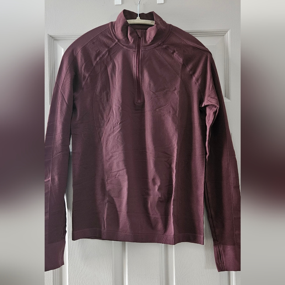 Sweaty Betty Purple Long Sleeve Top